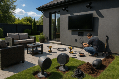 outdoor a/v service