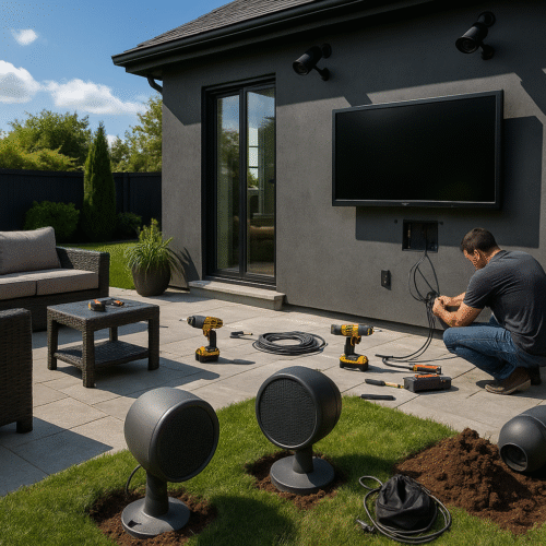 outdoor a/v service