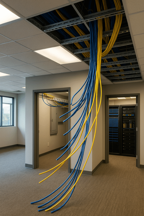 Commercial Network Cabling Service