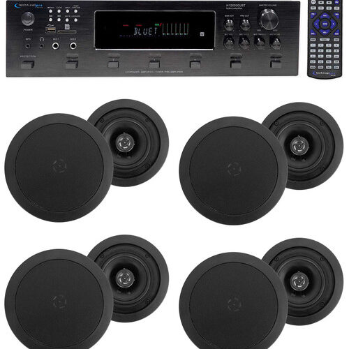 Zone Bluetooth Receiver Ceiling Speaker System